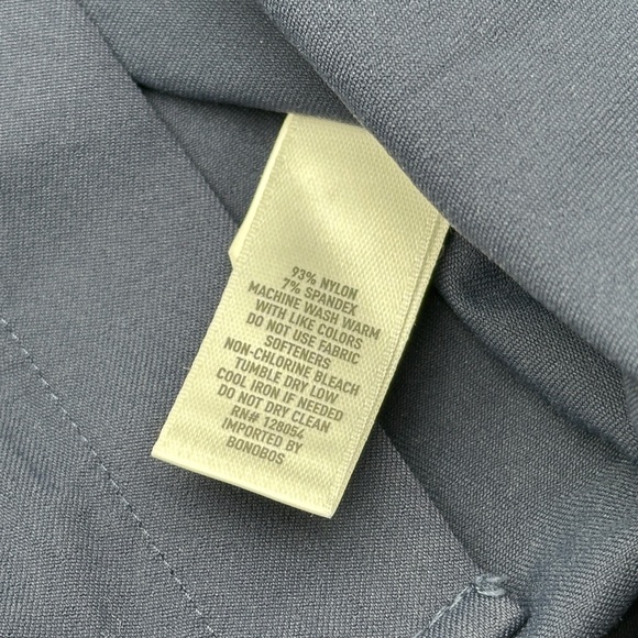 Bonobos Shirt Button Down Long Sleeve Navy Blue Standard Fit Mens Size Medium - Picture 4 of 7